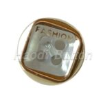 电镀激光树脂衬衫钮扣