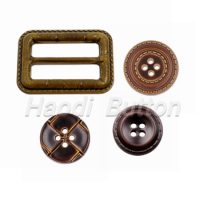 塑胶仿皮钮扣